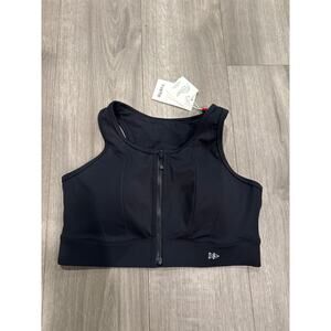 Yvette Ladies Sports Bra Black Size Medium